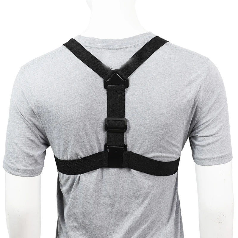 Chest Strap Mount Belt for Gopro Hero 9 8 7 6 5 4 Insta360 R X2 DJI OSMO Action Camera Harness for Go Pro SJCAM EKEN Accessories