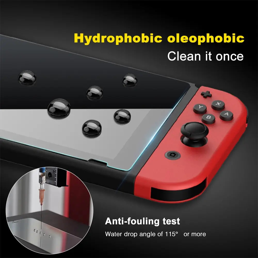 1/2/3PCS Tempered Glass for Nintendo Switch OLED 3 Pieces Screen Protector Film for Nintendo Switch Switch Lite Protective Glass