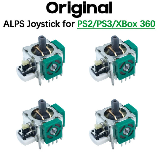 Original ALPS 3D Joystick for PS2/PS3/XBox 360 Gamepads, Replacement PS2 PS3 XBox360 Controller Joystick for Sony,XBox Gamepad