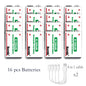 Type-C Rechargeable 9V Lithium ion  Battery 21800mWh High Capacity for Guitar Microphone Smoke Detector Pedal with Cable