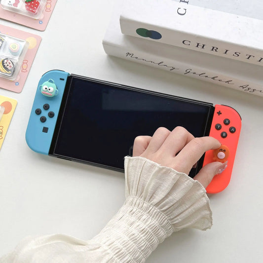 Sanrio For Nintendo Switch Silicone Rocker Cover NS Lite Cartoon Rocker Cap Cover Oled Rocker Cap Protection