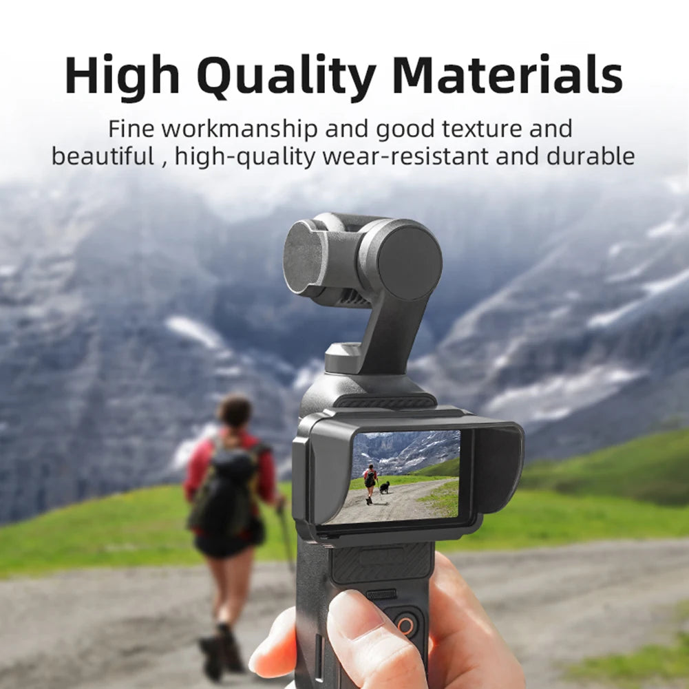 1PCS Sun Shade Quickly Release Sun Shade Cover Light Shielding Lightweight Screen Shade Camera Accessories for DJI Osmo Pocket 3