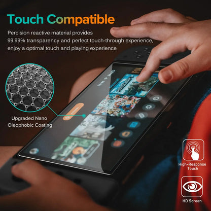1/2/3Pcs Screen Protector Tempered Glass for Switch 2 Transparent HD Clear Anti-Scratch Screen Protector Accessories
