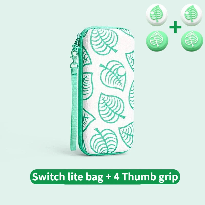 New Portable Animal Crossing Storage Bag For Nintend Switch Oled Lite Case NS Console Carrying Travel Bag Game Accessories