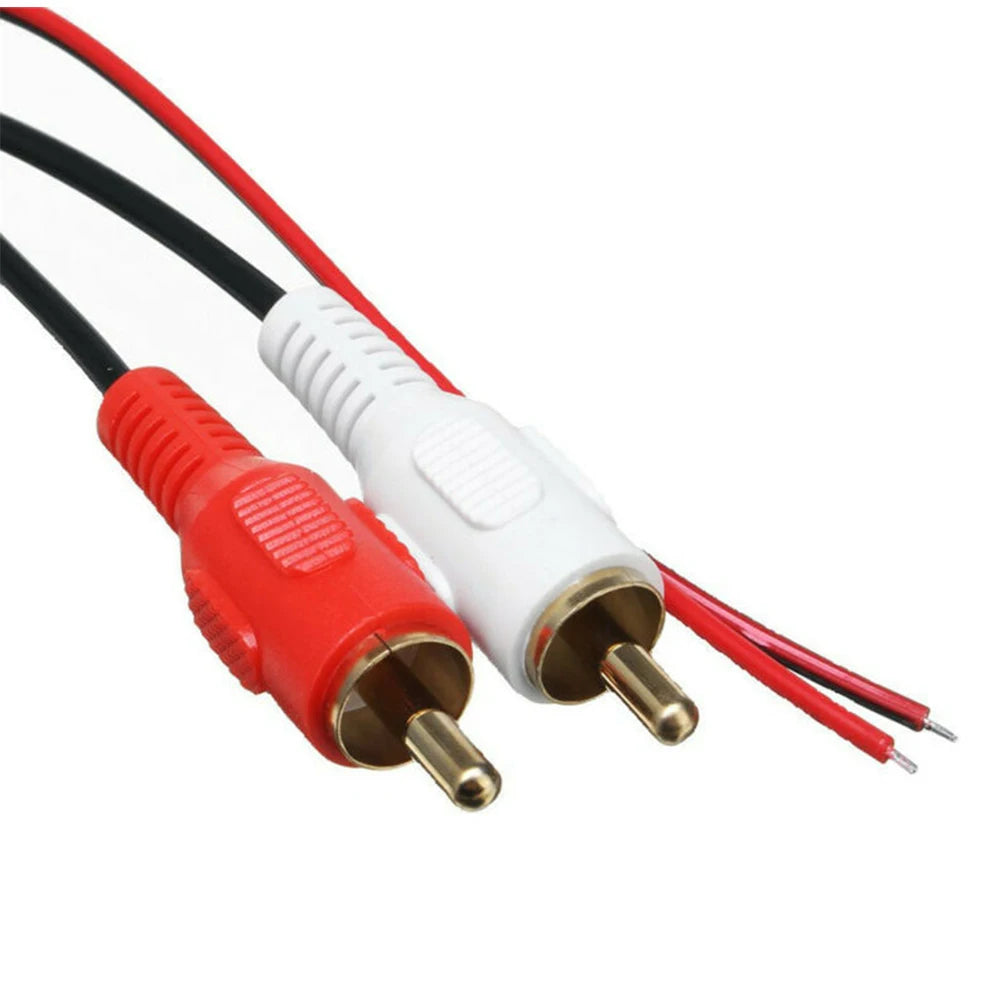 Car Wireless 2 RCA Bluetooth Receiver Module AUX Adapter Music Audio Stereo Receiver For 2RCA Interface Vehicles