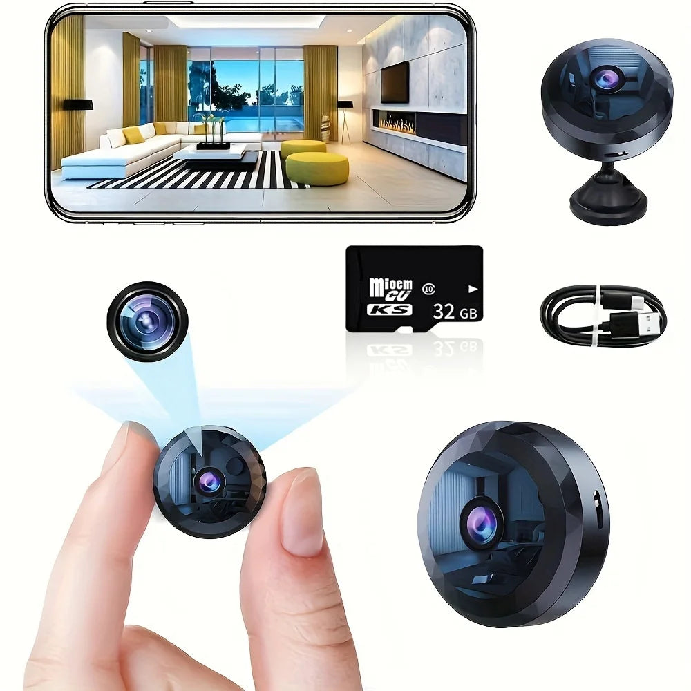 Mini WiFi Camera 1080P HD Wireless Security Camera Security Protection Voice Video Surveillance Night Version Camcorder 2025 New