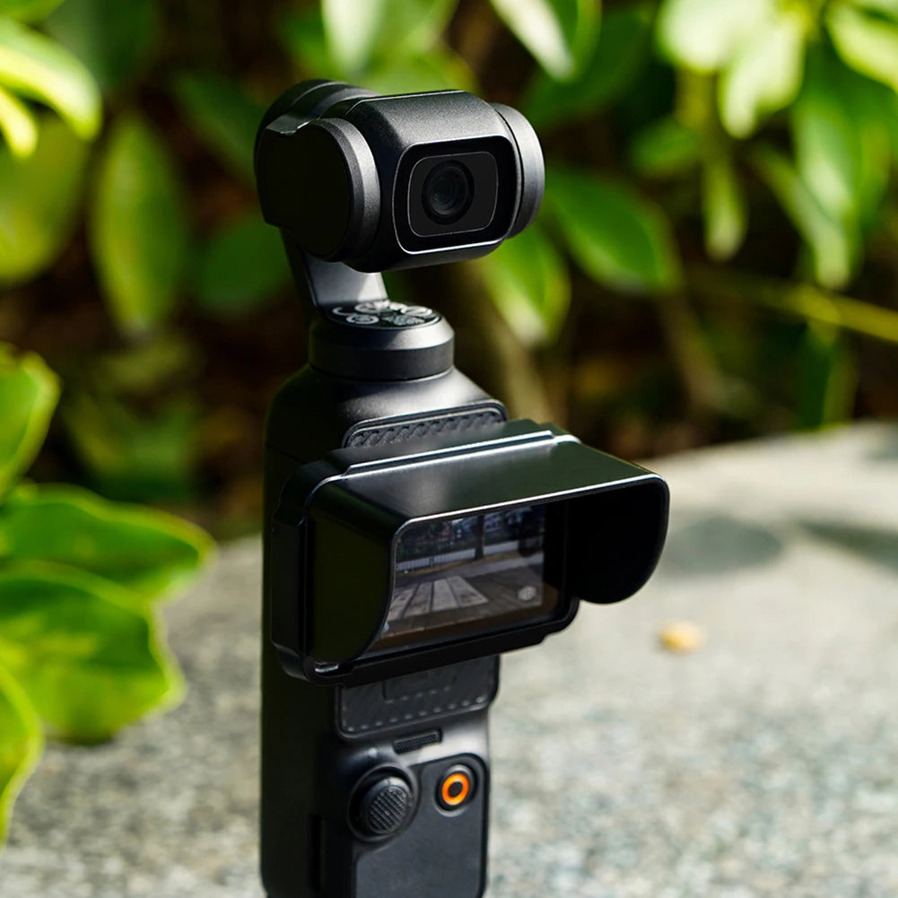 1PCS Sun Shade Quickly Release Sun Shade Cover Light Shielding Lightweight Screen Shade Camera Accessories for DJI Osmo Pocket 3