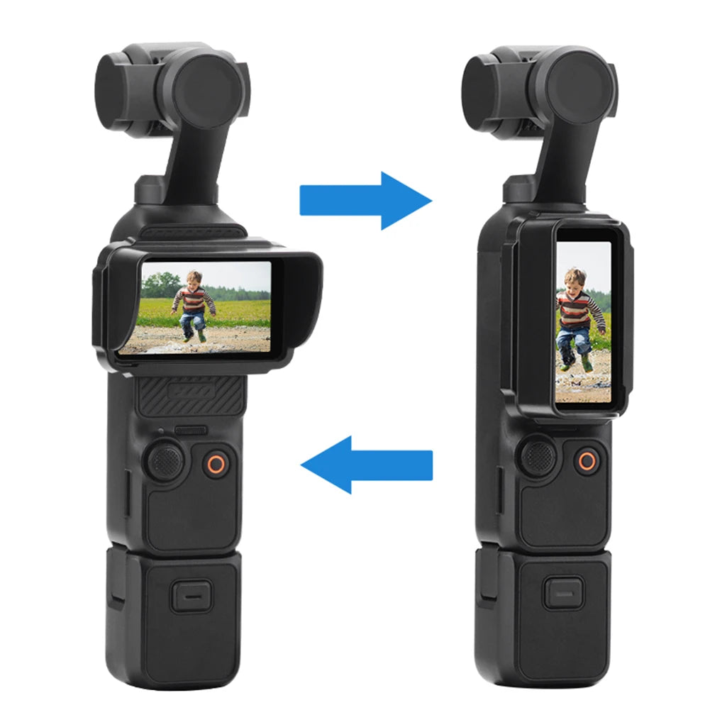 1PCS Sun Shade Quickly Release Sun Shade Cover Light Shielding Lightweight Screen Shade Camera Accessories for DJI Osmo Pocket 3