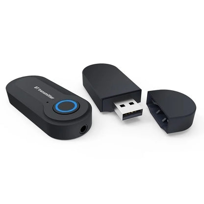 Wireless Bluetooth 4.0 Transmitter Stereo 3.5mm Audio Music Adapter for TV Phone PC TV DVD PC MP3