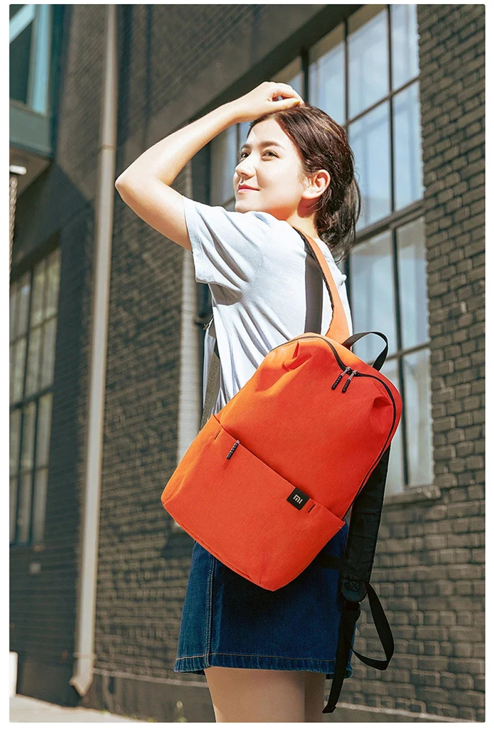 Original Xiaomi Mi Small Backpack City Leisure Travel Sports Bag 10L Waterproof Bag Unisex Multicolor Combination Smart Bag