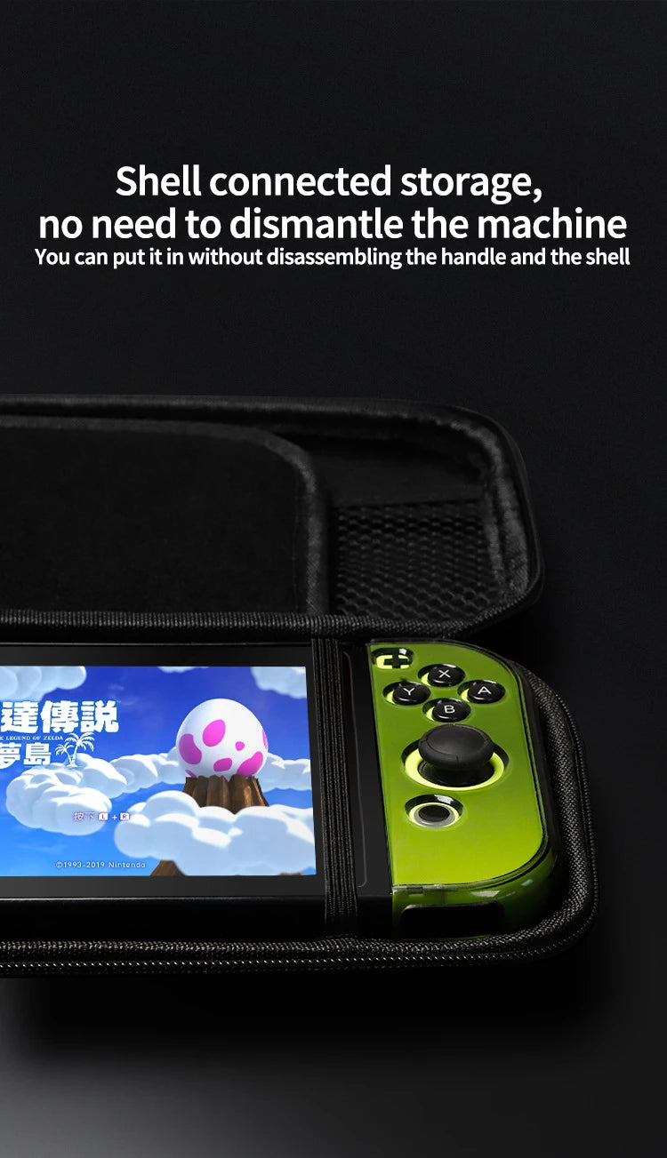 Suitable for Nintendo Switch Storage Bag 3C Digital Accessories Game Machine Earphones Mobile Power EVA Convenient Storage Bag
