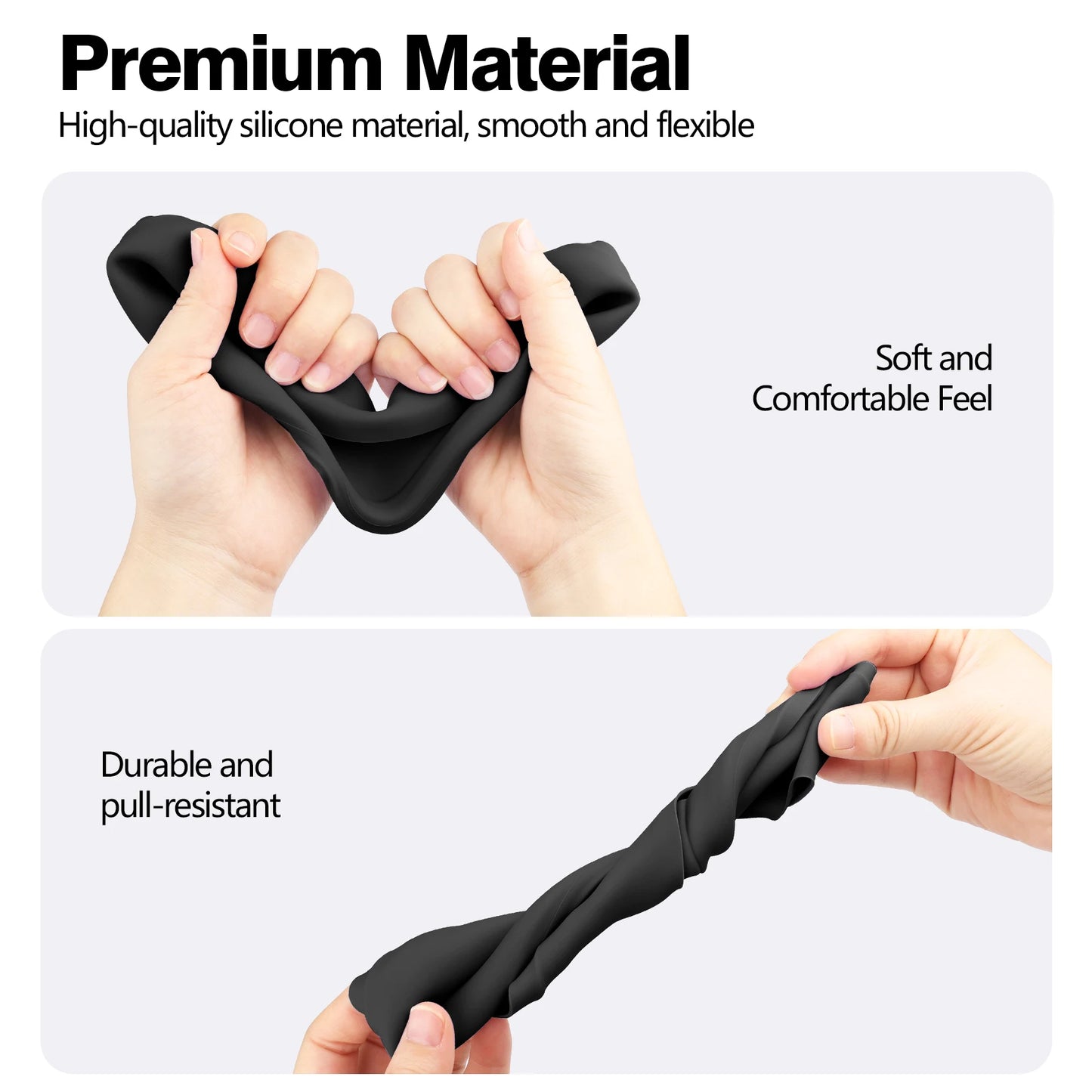 For Meta Quest 2/Oculus Quest 3/Quest 3S Case Replacement Face Pad Silicone Eye Cover Anti-sweat Cover VR Glasses Accessories