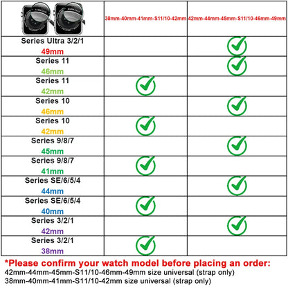 Stainless Steel Strap for Apple Watch Ultra 3/2 Band 46mm 49mm 40mm 44mm 42mm 41mm 45mm Bracelet IWatch Series 11 10 9 8 7 SE 6