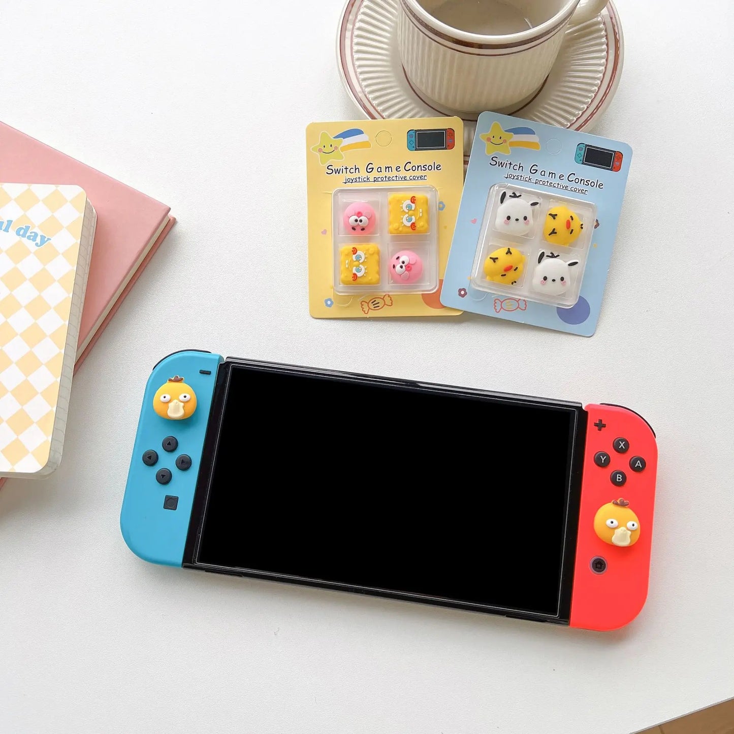 Sanrio For Nintendo Switch Silicone Rocker Cover NS Lite Cartoon Rocker Cap Cover Oled Rocker Cap Protection