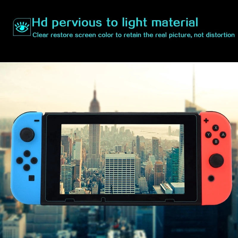 1/2/3PCS Tempered Glass for Nintendo Switch OLED 3 Pieces Screen Protector Film for Nintendo Switch Switch Lite Protective Glass
