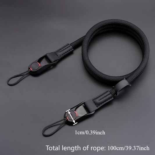 Quick-Release Adjustable Camera Strap Durable Polyamide Climbing Rope for DSLR Mirrorless Cameras For Nikon Canon Sony Fuji