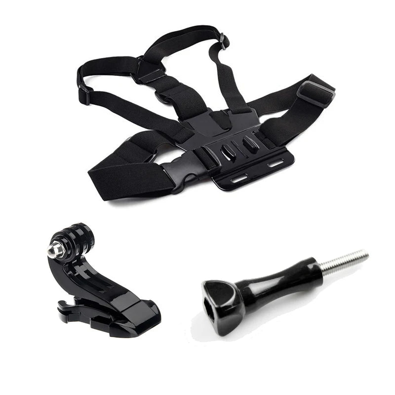 Adjustable Chest Strap Mount Harness Holder For GoPro Hero 13 12 11 10 9 Insta360 SJCAM AKASO DJI Osmo Action Camera Accessories