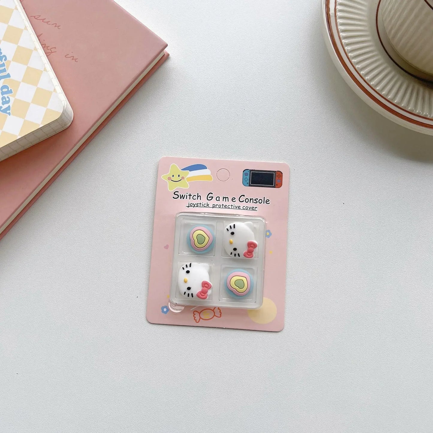 Sanrio For Nintendo Switch Silicone Rocker Cover NS Lite Cartoon Rocker Cap Cover Oled Rocker Cap Protection