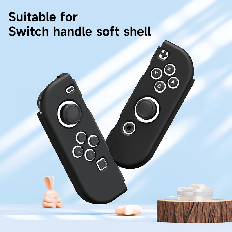 Protective Case Compatible with Switch ns/Nintendo Switch OLED Console and Joy-Cons, Switch can be Inserted in Dock with Shell