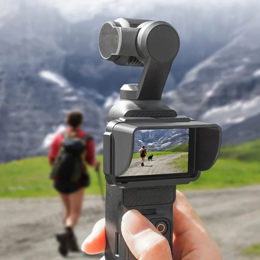 1PCS Sun Shade Quickly Release Sun Shade Cover Light Shielding Lightweight Screen Shade Camera Accessories for DJI Osmo Pocket 3
