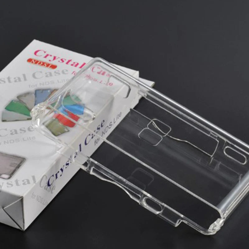 Transparent Game Case Cover NDSL Protective Case Replacement Case Screen Lens For DS Lite