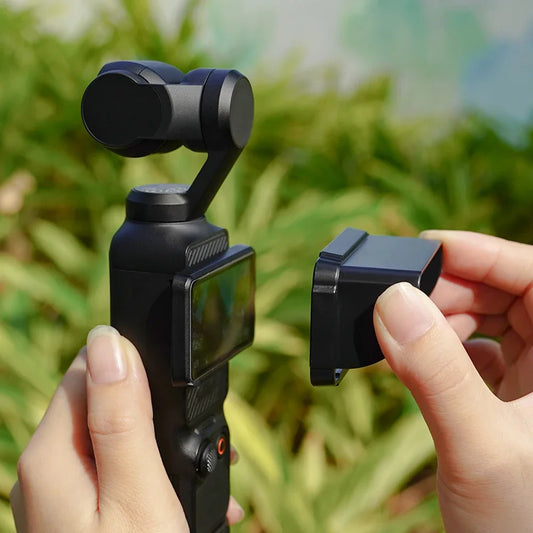 1PCS Sun Shade Quickly Release Sun Shade Cover Light Shielding Lightweight Screen Shade Camera Accessories for DJI Osmo Pocket 3