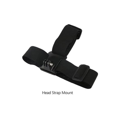 Action Camera Accessories Kit Head Strap Chest Strap Mount Adjustable Holder for GoPro Phone DJI Osmo SJCAM AKASO insta360