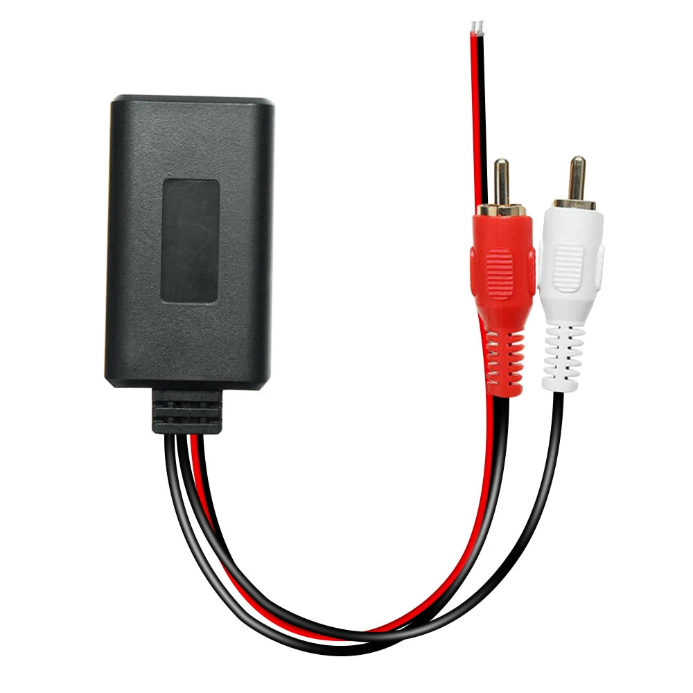 Car Wireless 2 RCA Bluetooth Receiver Module AUX Adapter Music Audio Stereo Receiver For 2RCA Interface Vehicles