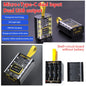3*18650 Battery Charger Case DIY Power Bank Box Fast Charge 5V 2A Double USB Output Battery Storage Box With LED Night Light