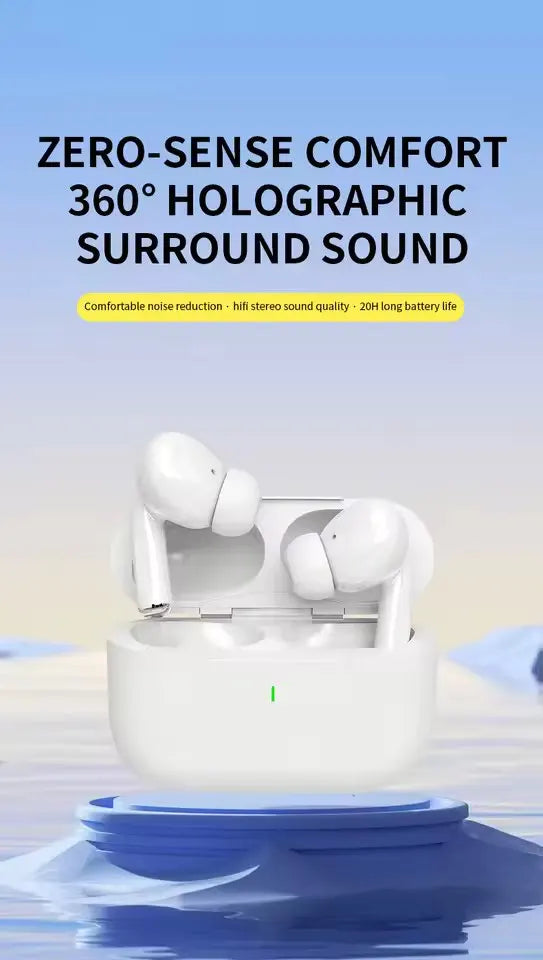 TWS Pro 5 Wireless Bluetooth Earphones Headphones ANC Noise Reduction Earbuds HiFi Sound Low Latency for IPhone Android
