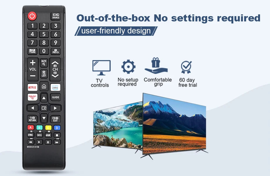 BN59 01315B For Samsung Remote Control Compatible with UE43RU7100 UE49RU7100 UE50RU7100 UE55RU7100 UE75RU7100 UE43RU7105 UE43RU7