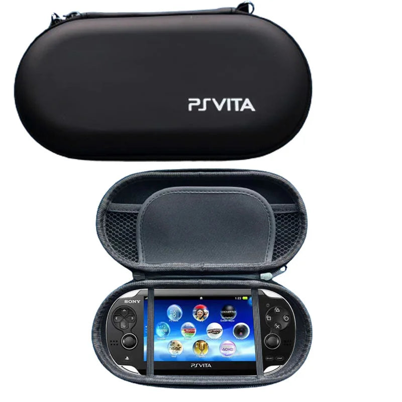 EVA Anti-shock Hard Case Bag For Sony PSV 1000 PS Vita GamePad For PSVita 2000 Slim Console Carry Bag For SF2000 Handheld Game