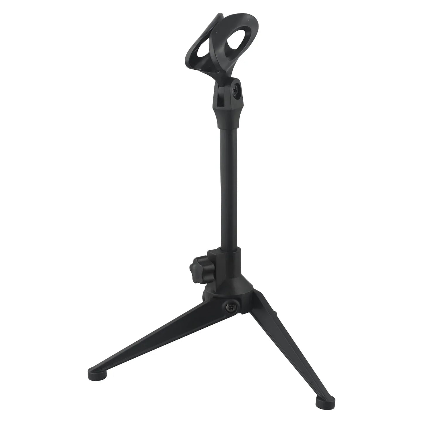 Microphone Stands Desktop Tripods Mini Portable Table Stand Adjustable Mic Stand Mic Clip Holder Bracket Lightweight Brackets