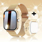 LAXASFIT 2025 New Smart Watch for Men Women Gift Full Touch Screen Sports Fitness Watch Bluetooth Call Digital Smartwatch